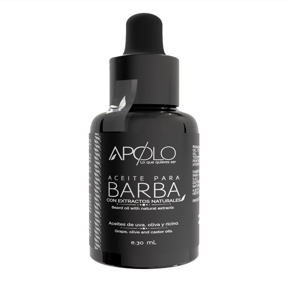 Aceite Natural Barba Apolo 30Ml Cítrica