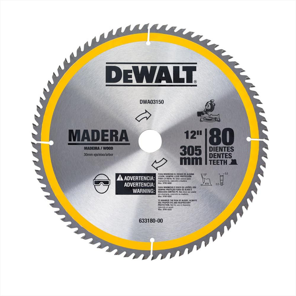 Disco Sierra Para Madera 12 pulgadas X 80Tpi Eje 30Mm img #1