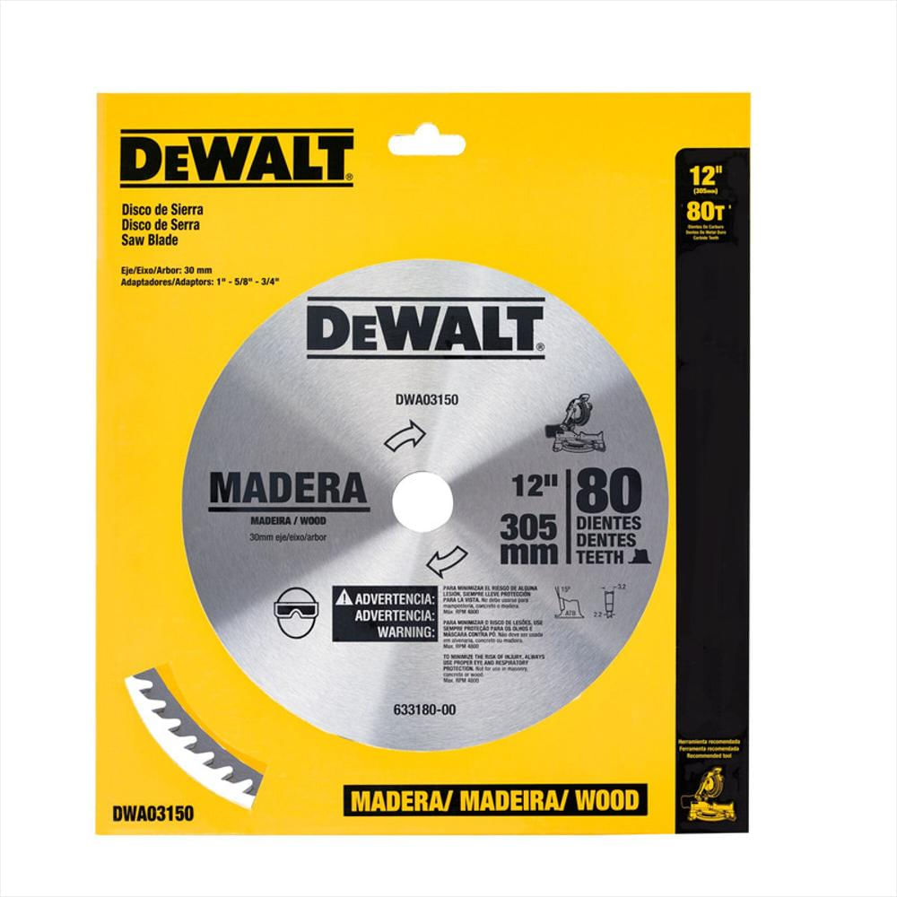 Disco Sierra Para Madera 12 pulgadas X 80Tpi Eje 30Mm img #2