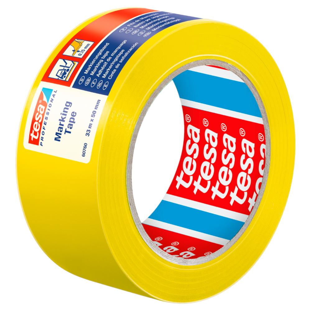 Cinta De Marcacion Amarillo 50Mm X 33 Mts Tesa img #1