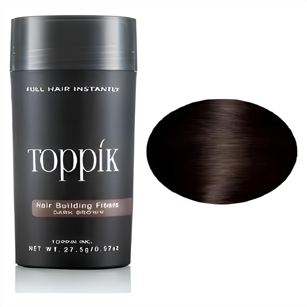 Fibras Capilares Toppik 20.5G Color Castaño Oscuro img #1