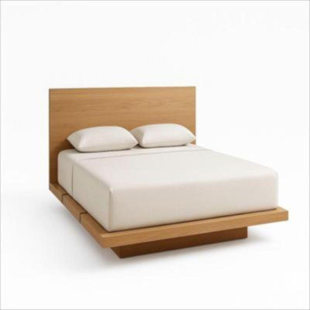 Cama Amunet Queen En Roble img #1