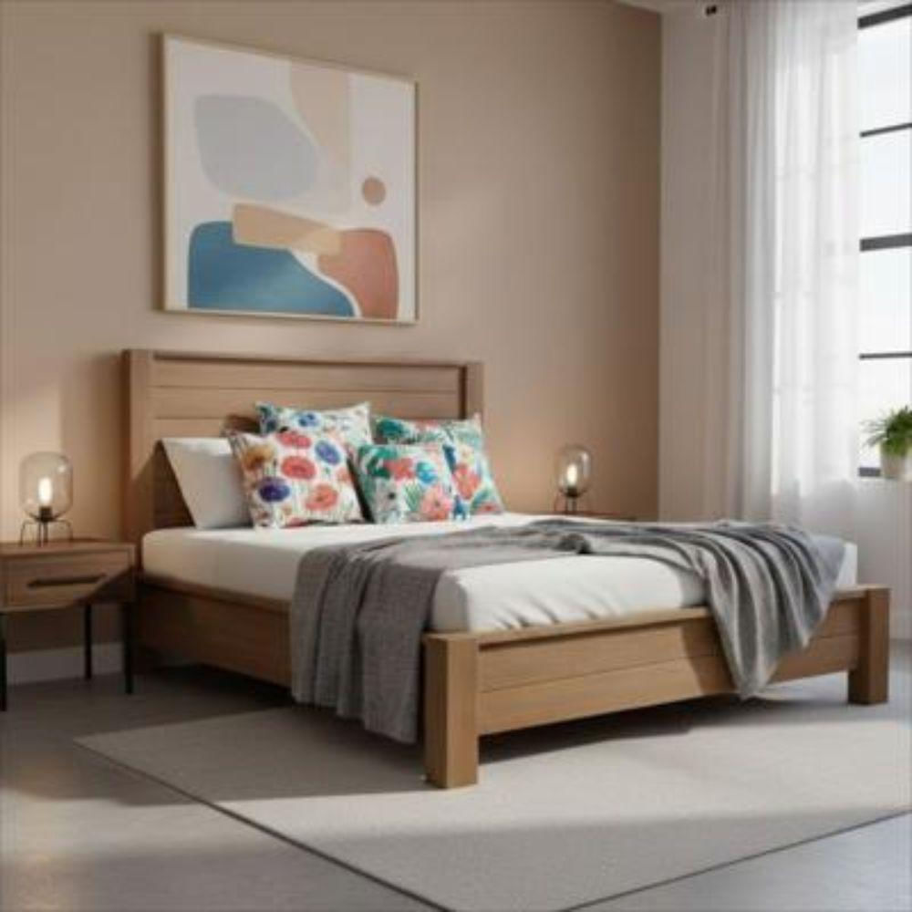 Cama Catherine Doble En Roble img #3