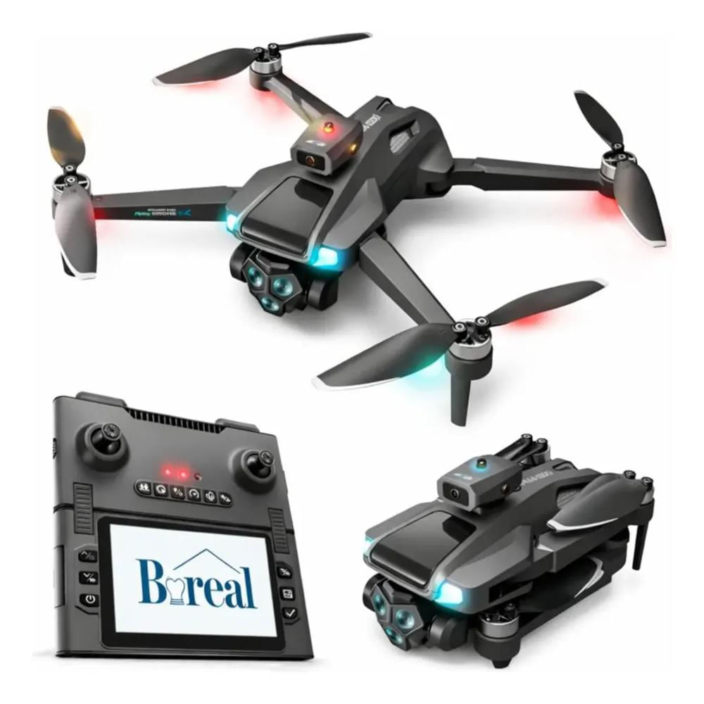Dron Camara Hd Pantalla 4.3 Plegable 2.4G Sensor Obstaculo Oscuro img #1