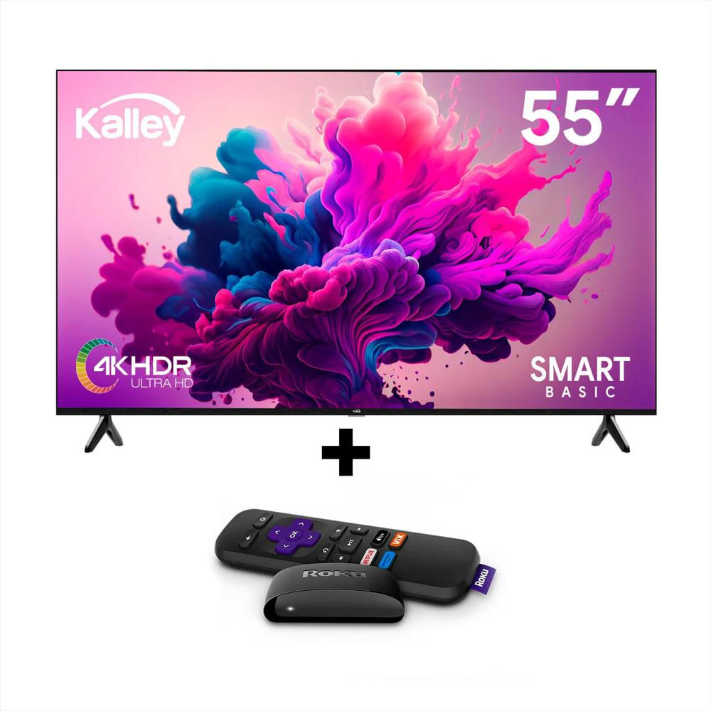 Televisor Kalley 55 Pulgadas 4K+Rokue img #1