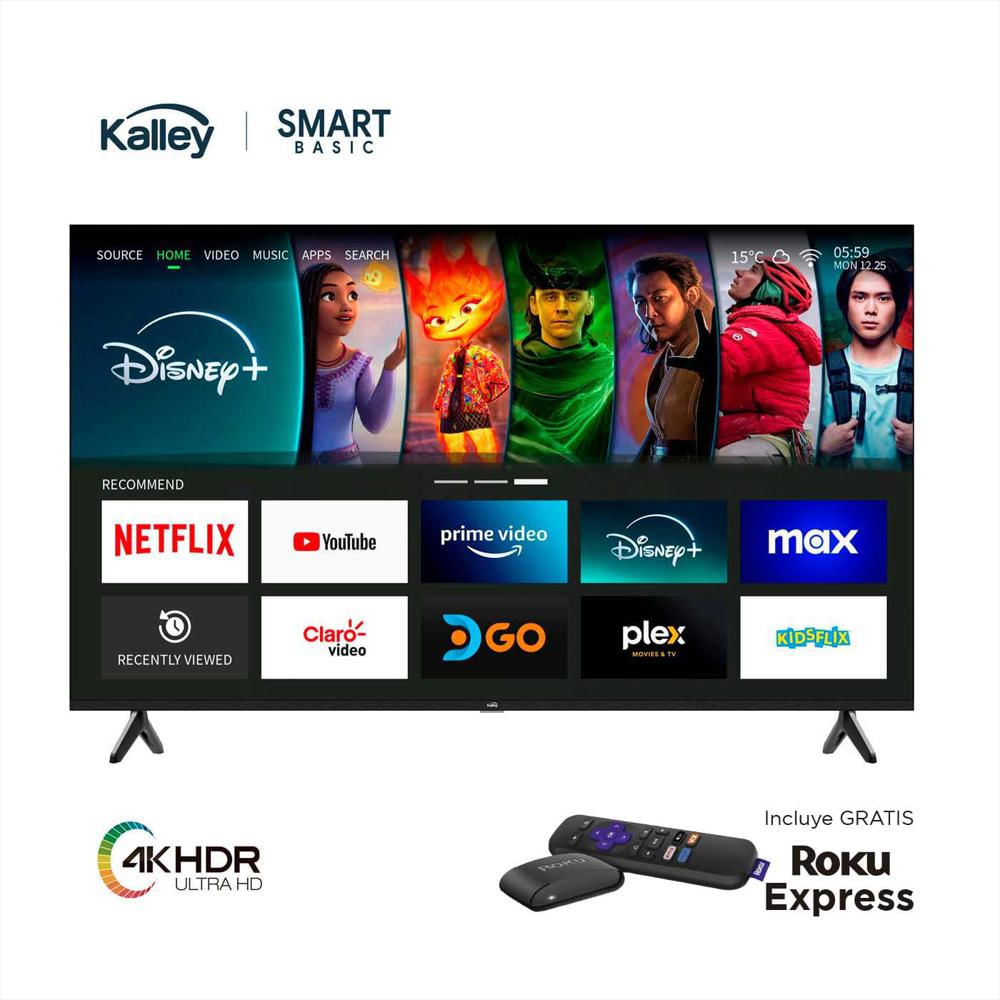 Televisor Kalley 55 Pulgadas 4K+Rokue img #2