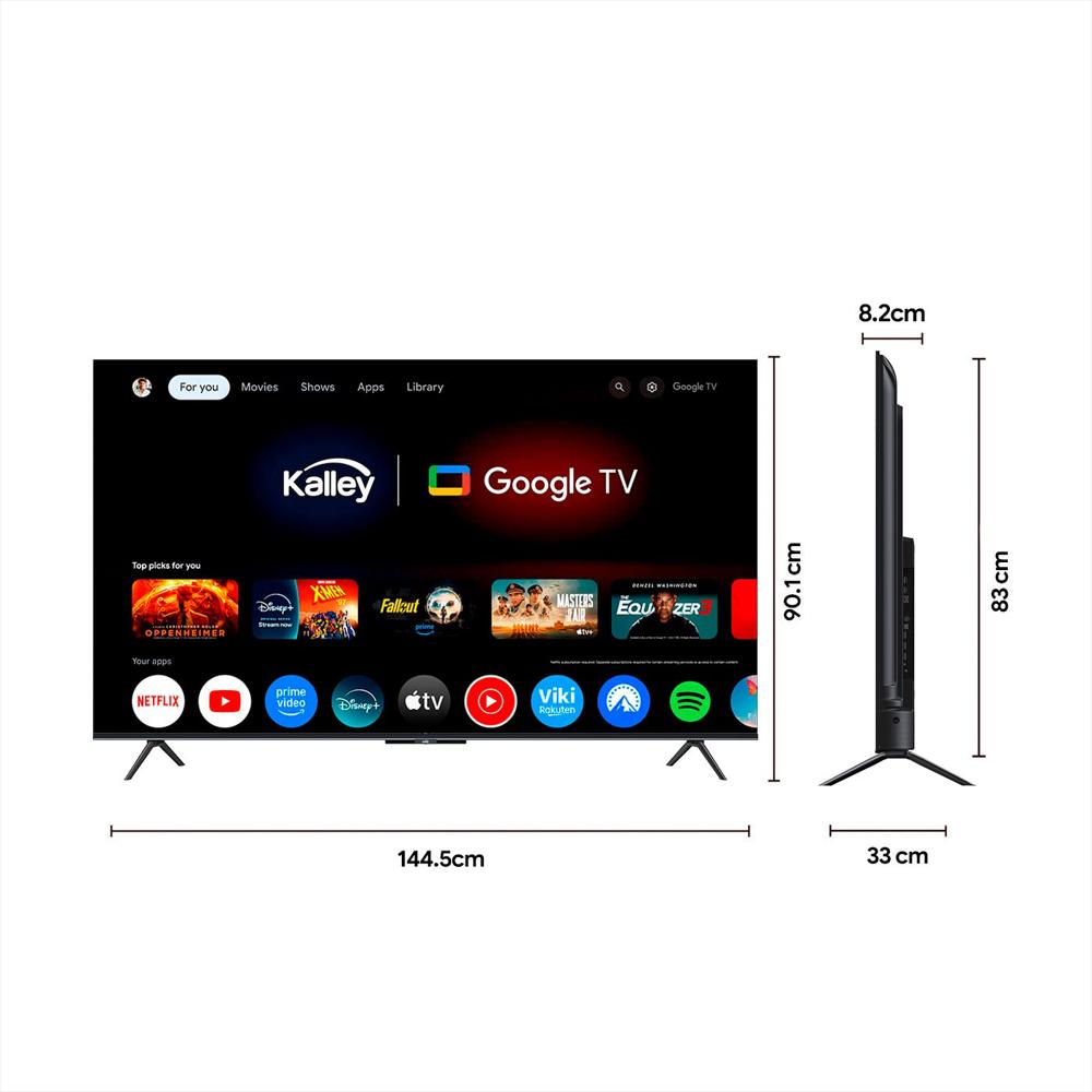 Televisor Kalley 65 Pulgadas Qled img #2