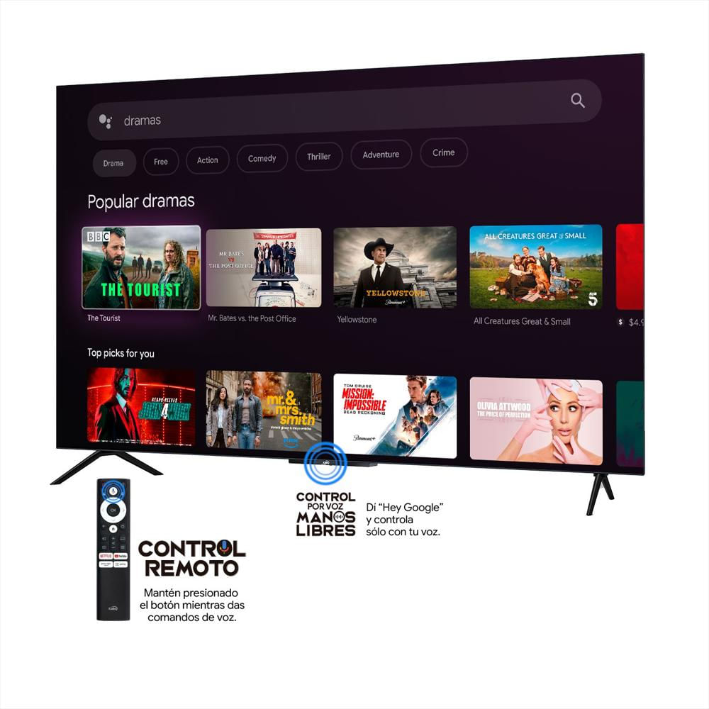 Televisor Kalley 65 Pulgadas Qled img #4