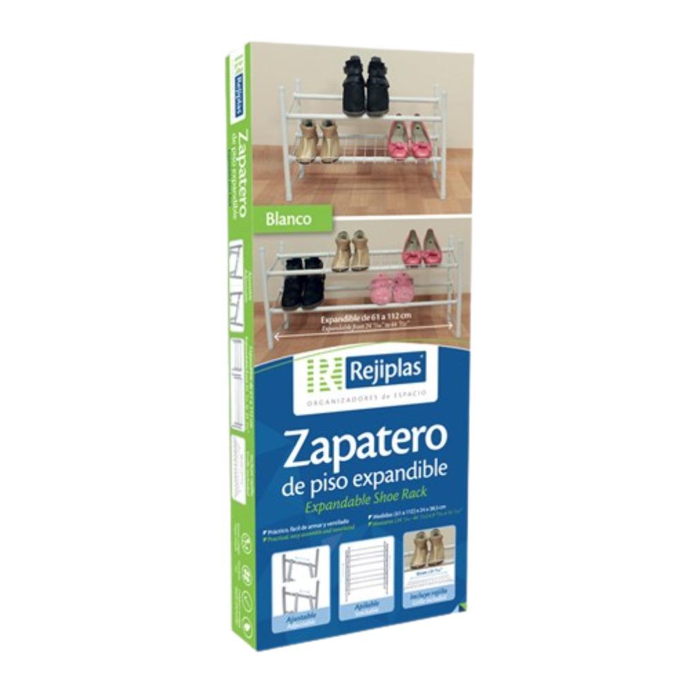 Zapatera Organizadora Metálica De 2 Niveles Compacta, Resistente Y Moderna img #2