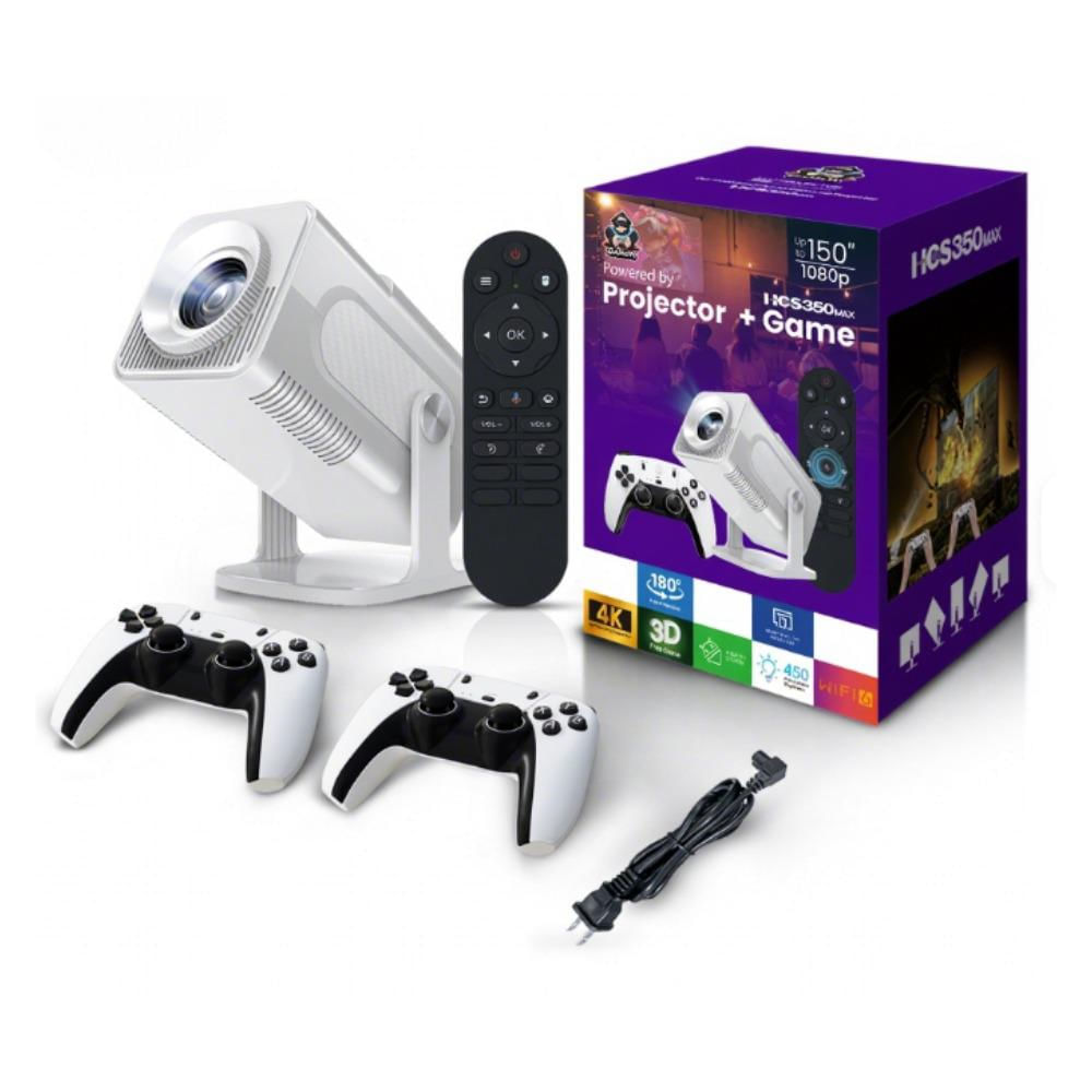 Proyector Hcs350 Android 11 Full Hd Juegos Retro 20.000 Juegos Con 2 Controles img #1