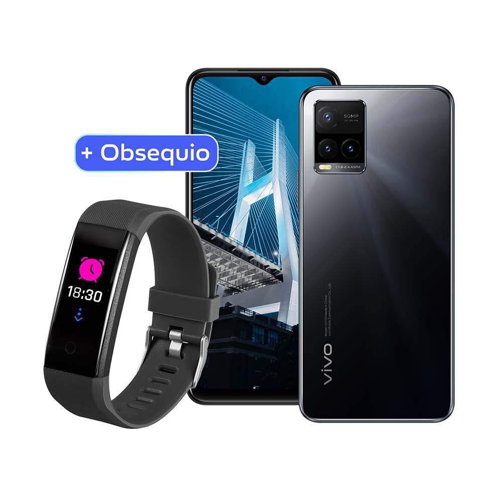 Celular VIVO Y33S 128 GB 8 GB RAM Negro Espejo + Banda img #1