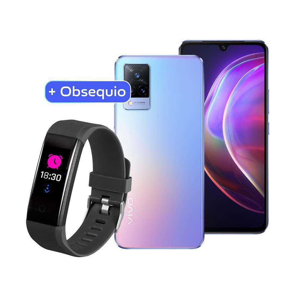 Celular VIVO V21 128 GB 8 GB RAM Azul + Banda img #1