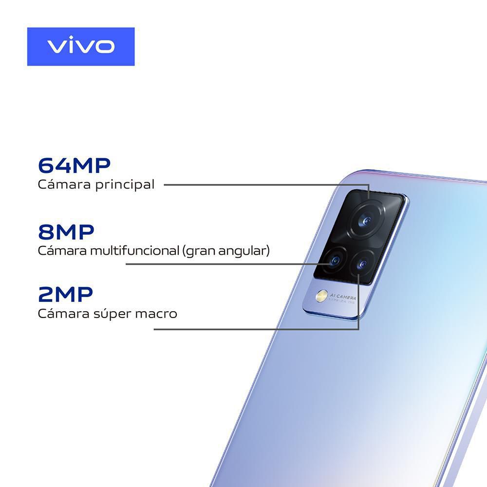 Celular VIVO V21 128 GB 8 GB RAM Azul + Banda img #4