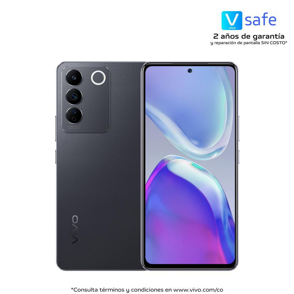 Celular VIVO V25e 256 GB 8 GB RAM Negro + Audifonos TWS img #4