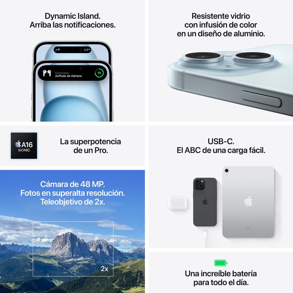 iPhone 15 256 GB Azul img #8