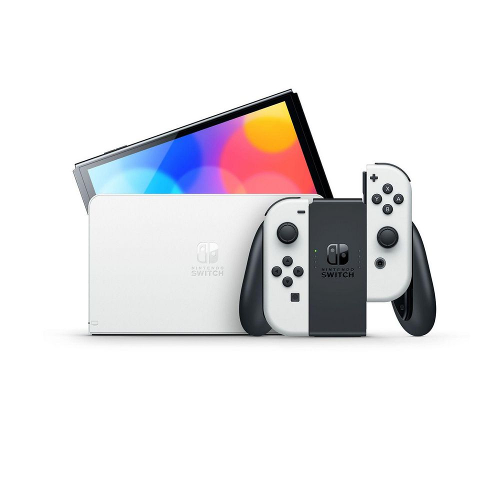 Consola Nintendo Switch OLED 64 GB Blanca Mario Kart 8 + 3 meses de Nintendo Switch Online img #2