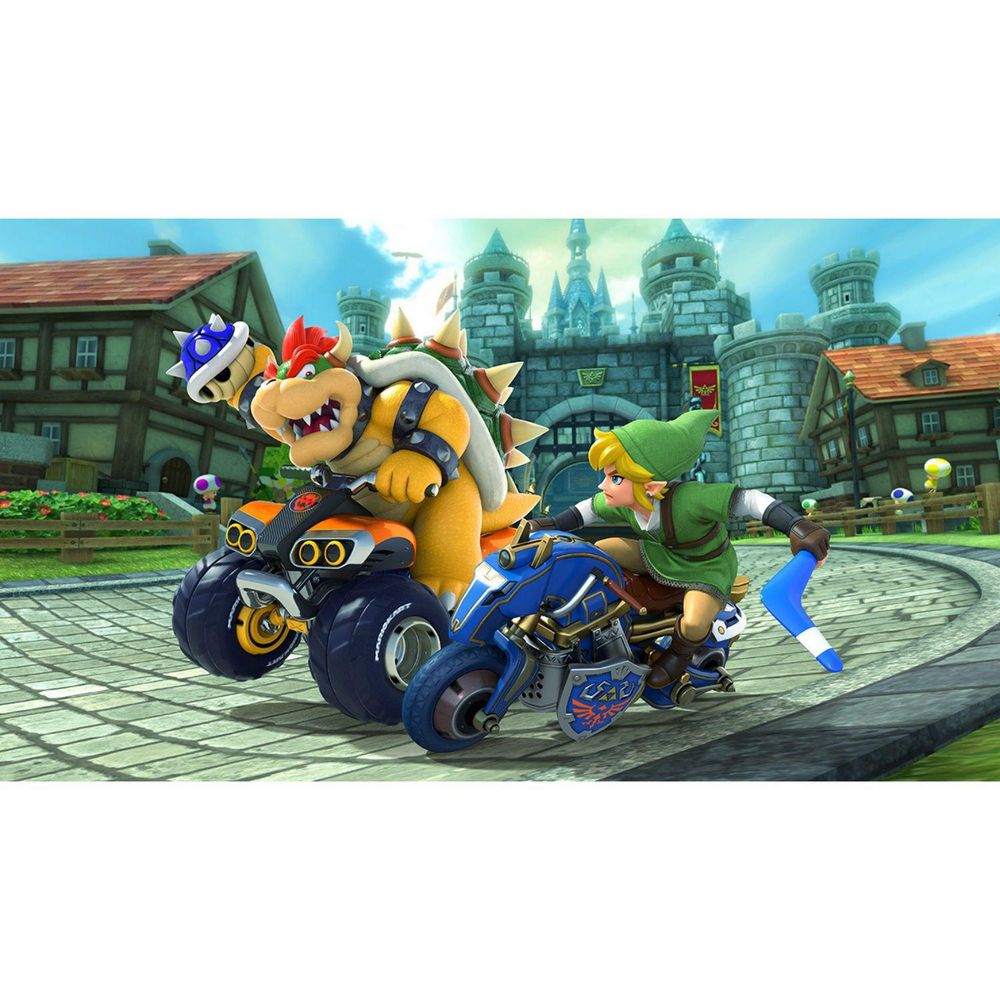 Consola Nintendo Switch OLED 64 GB Blanca Mario Kart 8 + 3 meses de Nintendo Switch Online img #6