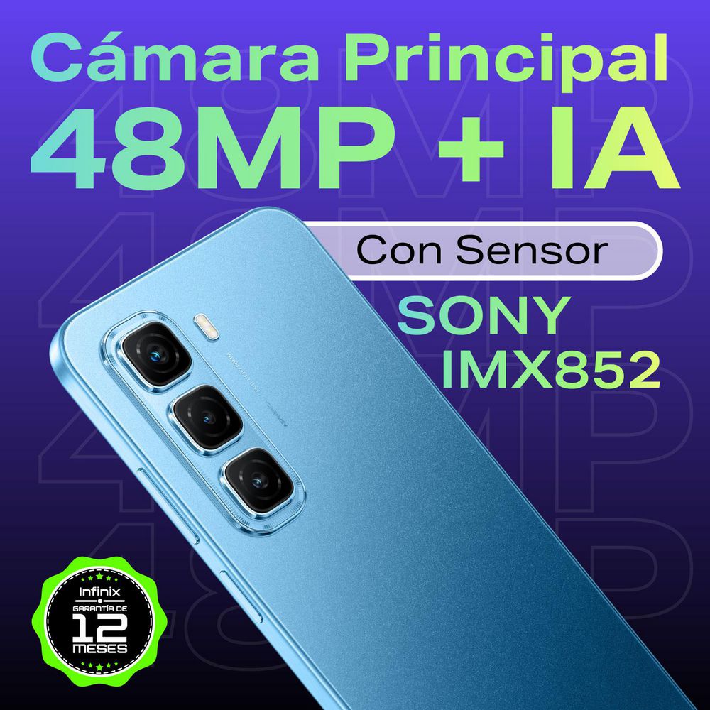 Celular INFINIX HOT 50 5G 256 GB 8 GB RAM Azul img #3