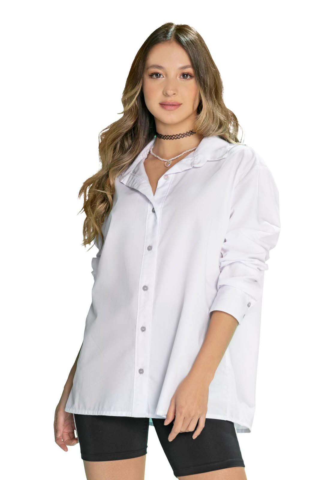 Camisa Mujer Blanco Atypical 4551