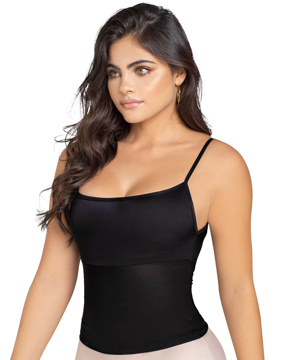 Camisilla Interior Mujer Negro FI 92486