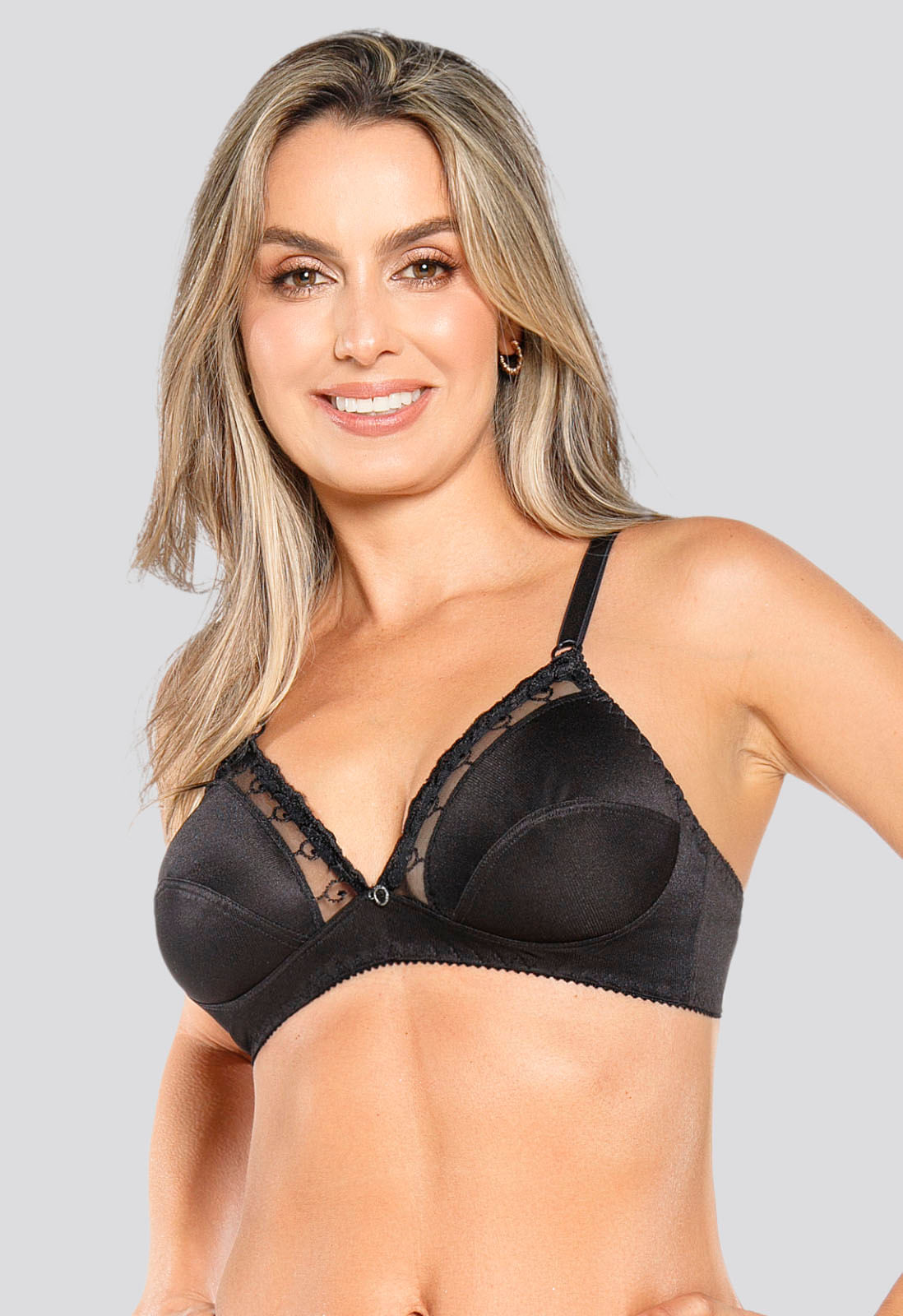 Brasier Mujer Negro FI 96769