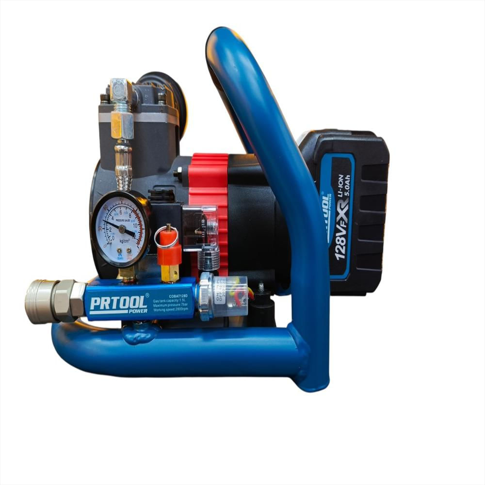 Compresor De Aire Recargable 7 Bares Con Batería img #1