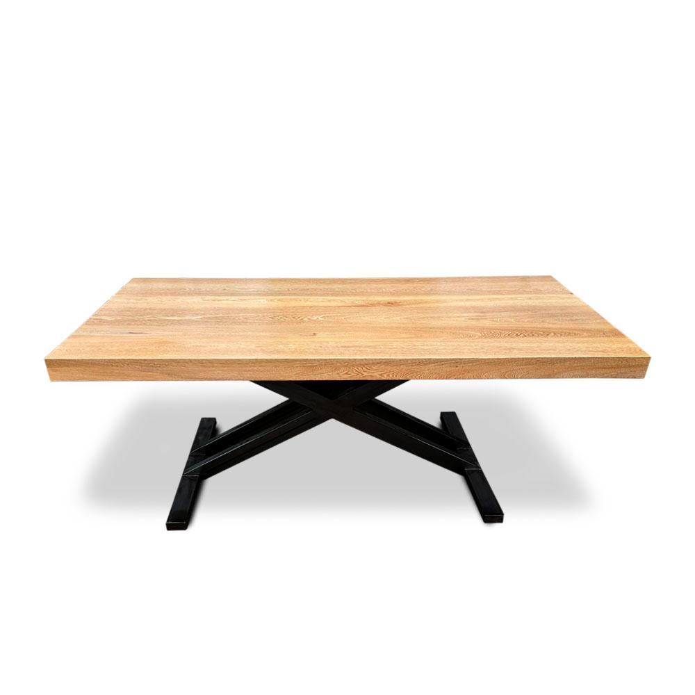 Mesa Comedor Branch 160Cm X 80Cm Roble Y Metal img #1