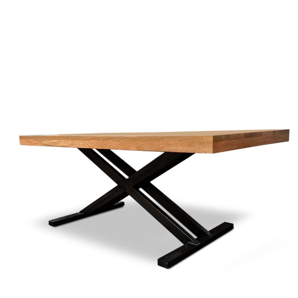 Mesa Comedor Branch 160Cm X 80Cm Roble Y Metal img #3