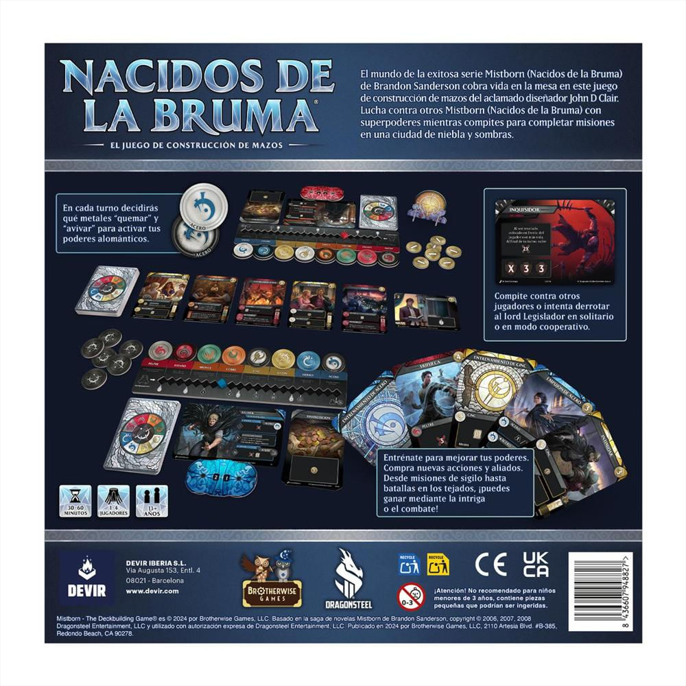 Juego De Mesa Nacidos De La Bruma Español img #3