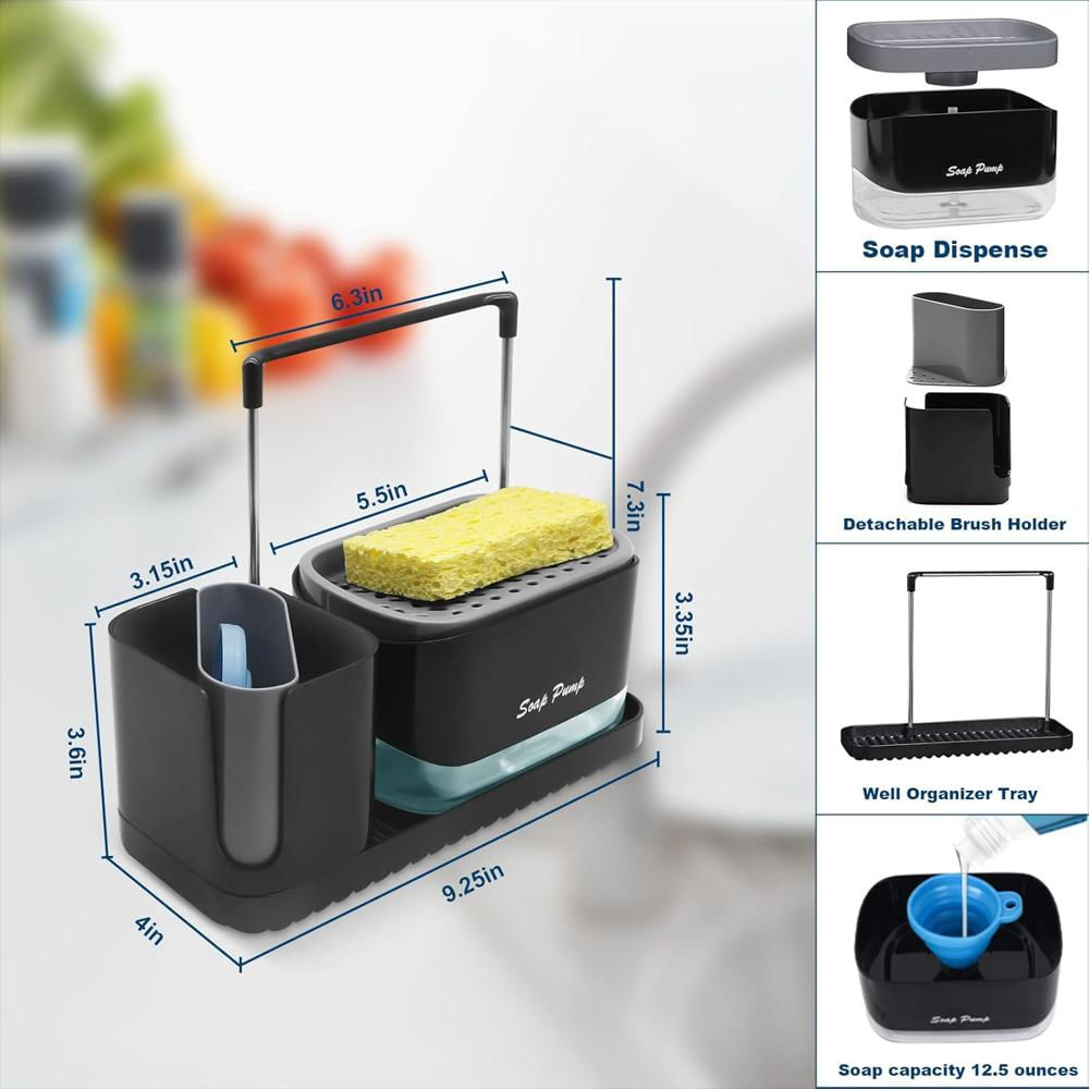 Dispensador De Jabon 4 En 1 img #4