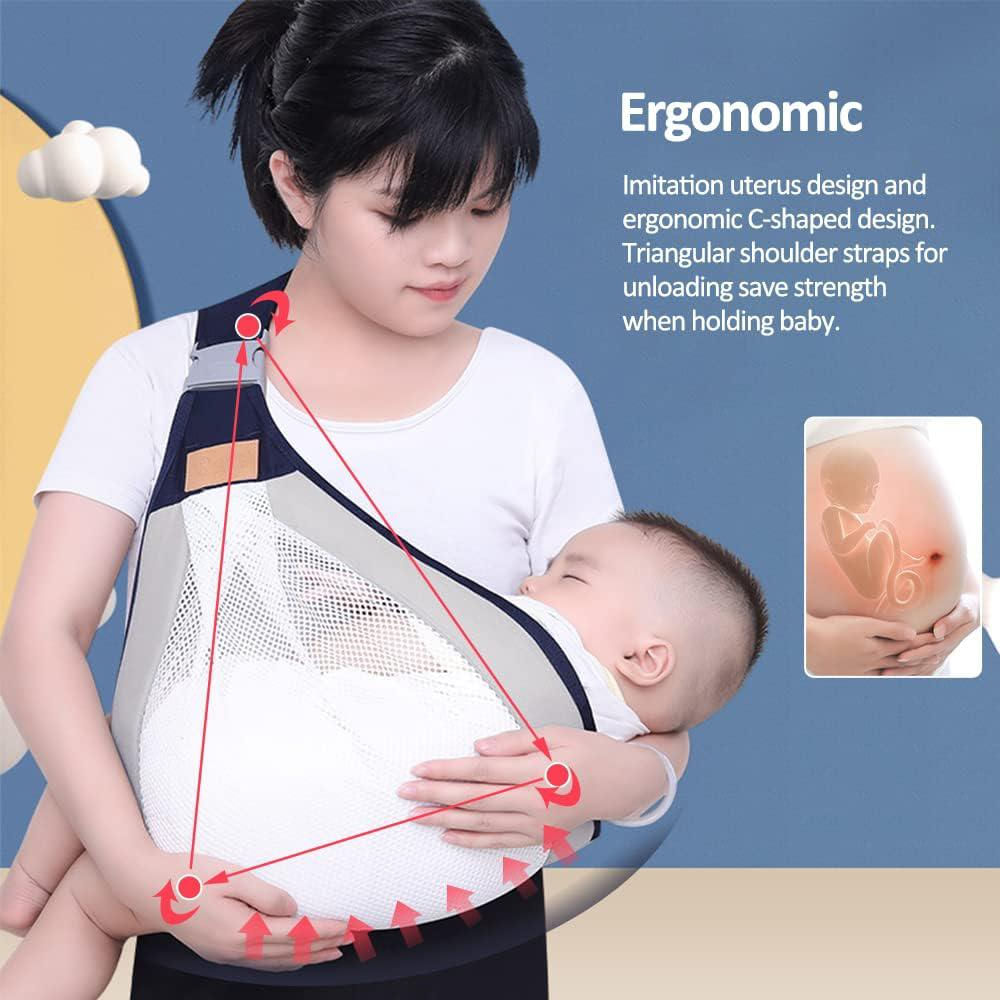 Canguro Portabebés Ergonómico Con Malla Transpirable Ajustable img #2