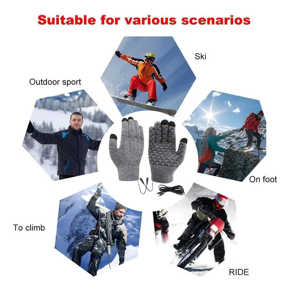 Guantes Calefactables De Invierno img #2