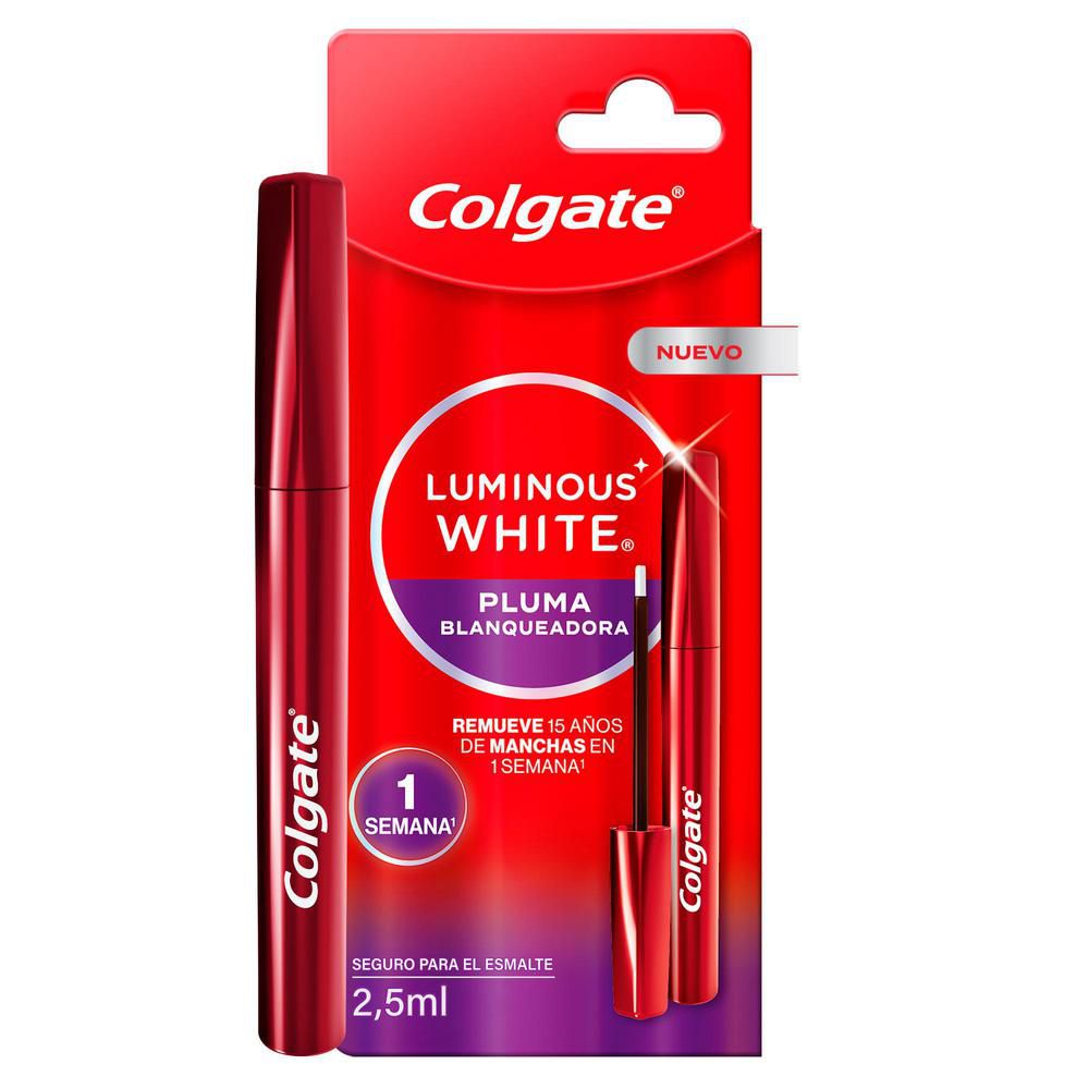Pluma blanqueadora COLGATE luminous white (2.5  ml)