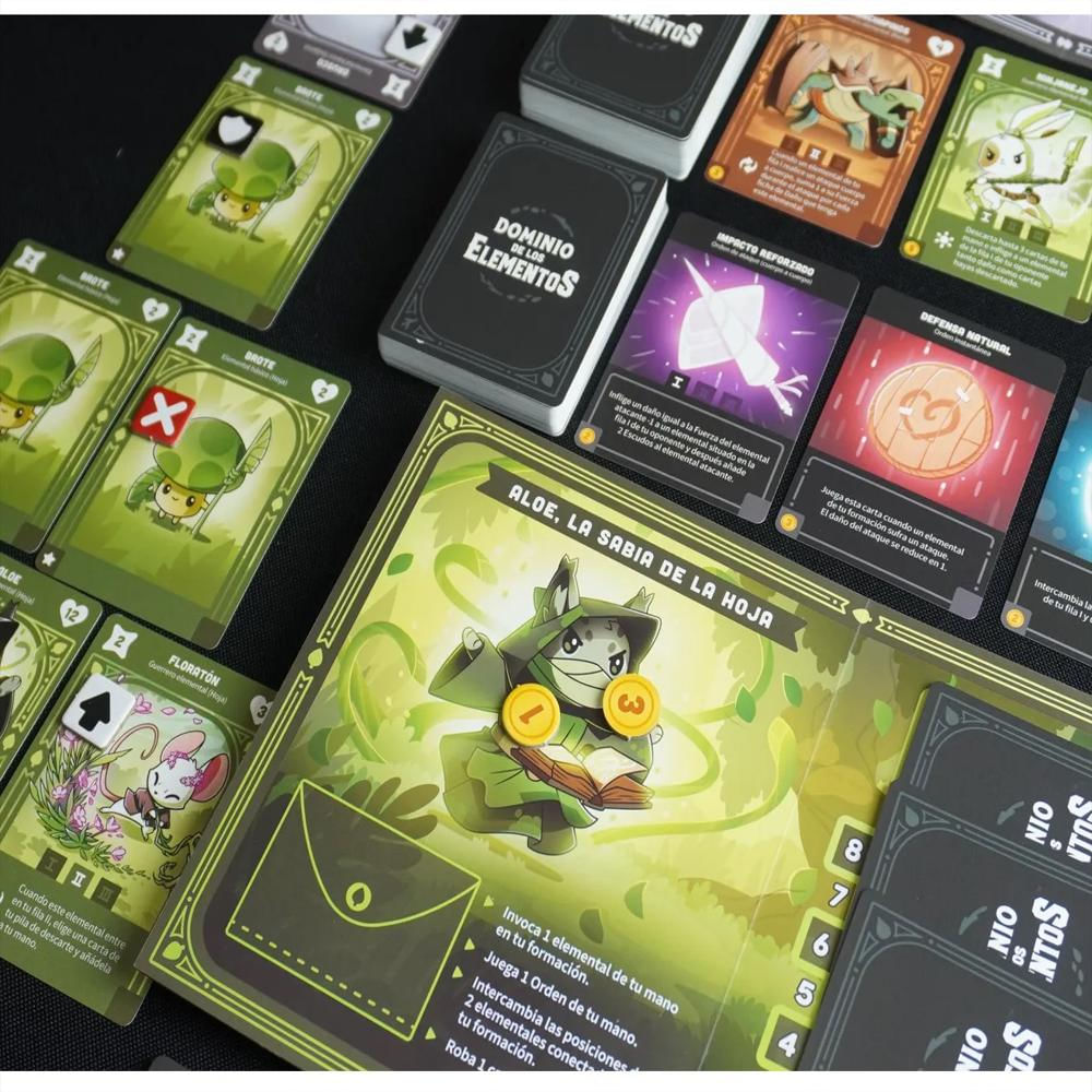 Juego De Mesa Dominio De Elementos img #2