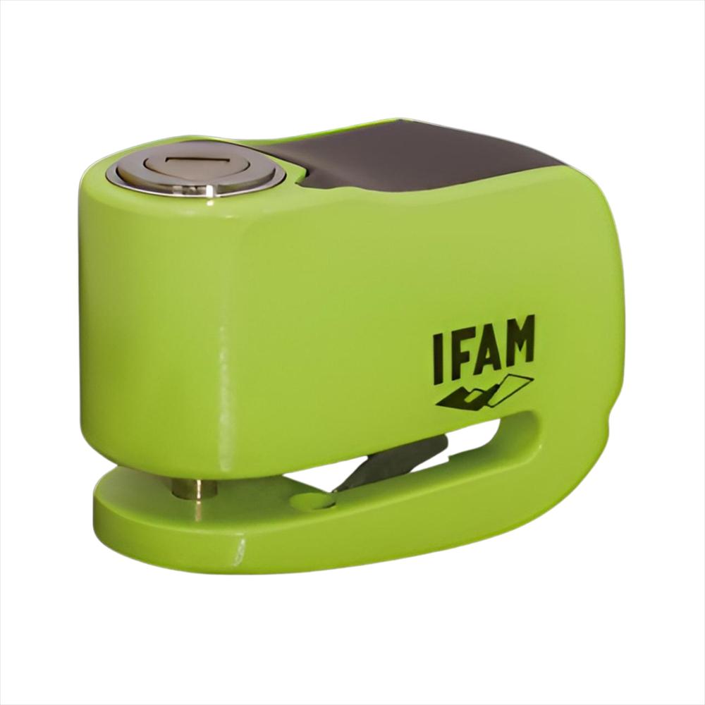 Candado Antirrobo Con Alarma Storm Mini Ifam Verde img #1