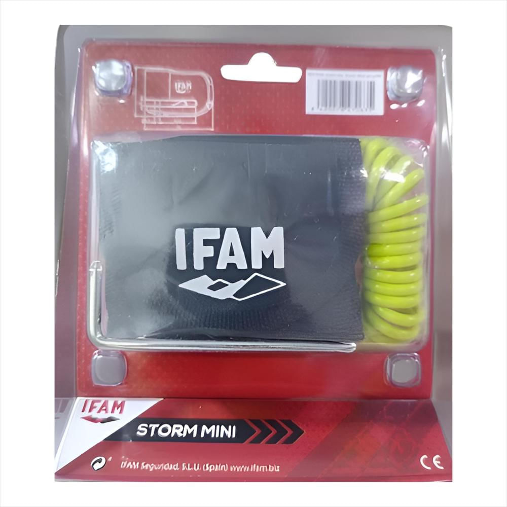 Candado Antirrobo Con Alarma Storm Mini Ifam Verde img #5