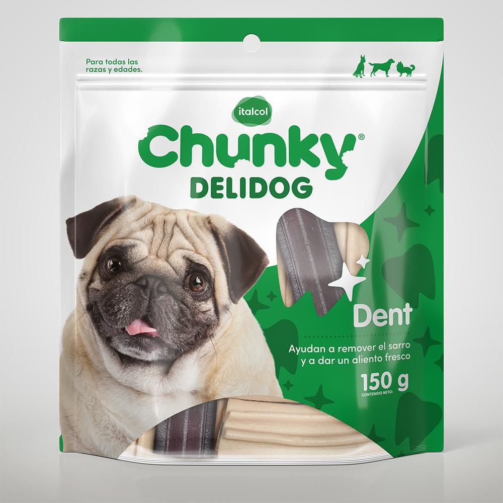 Snack para perros CHUNKY limpieza dental (150  gr)