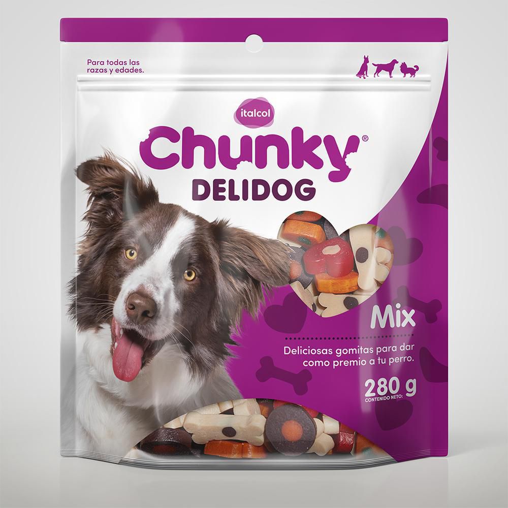 Snack para perros CHUNKY gomitas (280  gr)
