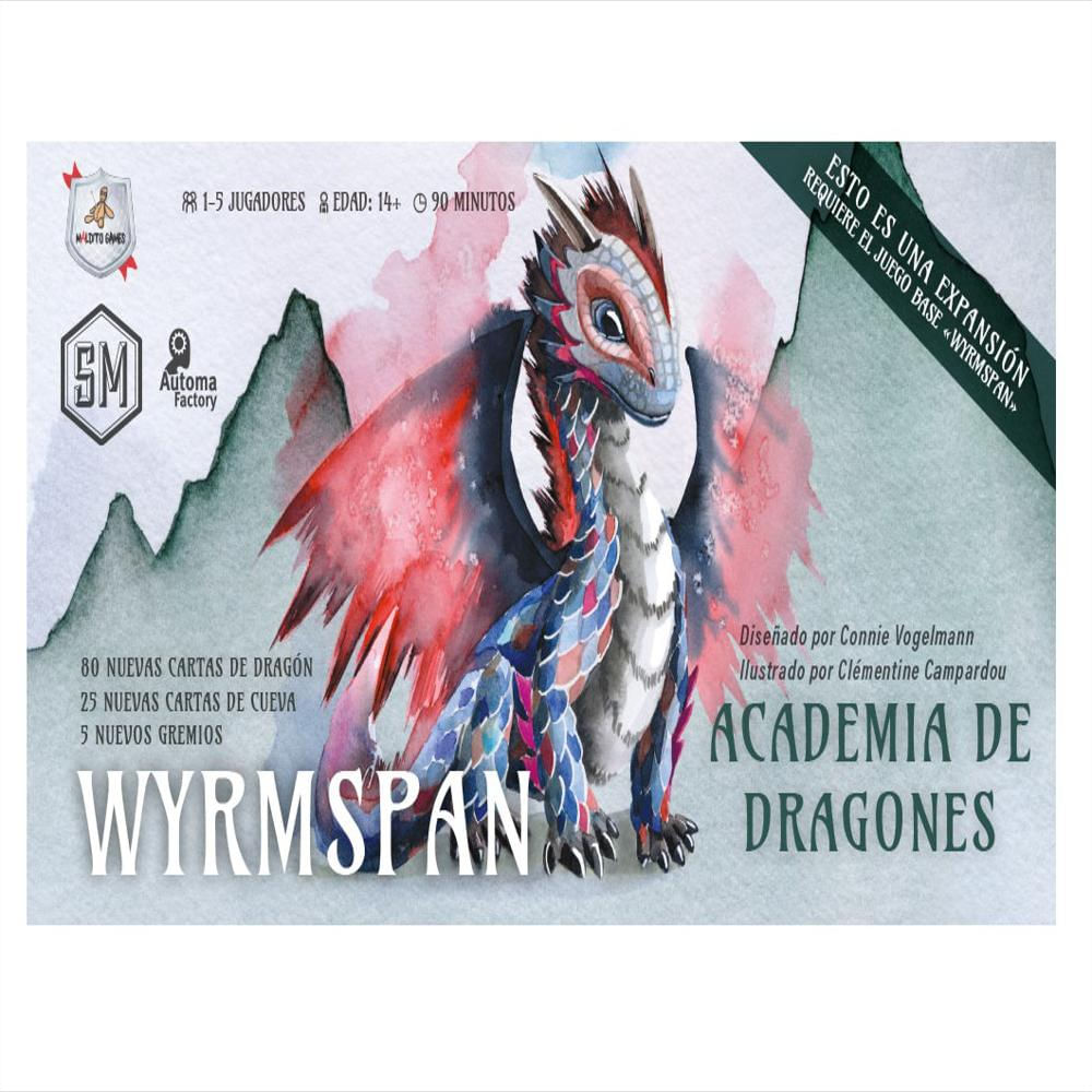 Juego De Mesa Wyrmspan: Academia De Dragones img #1