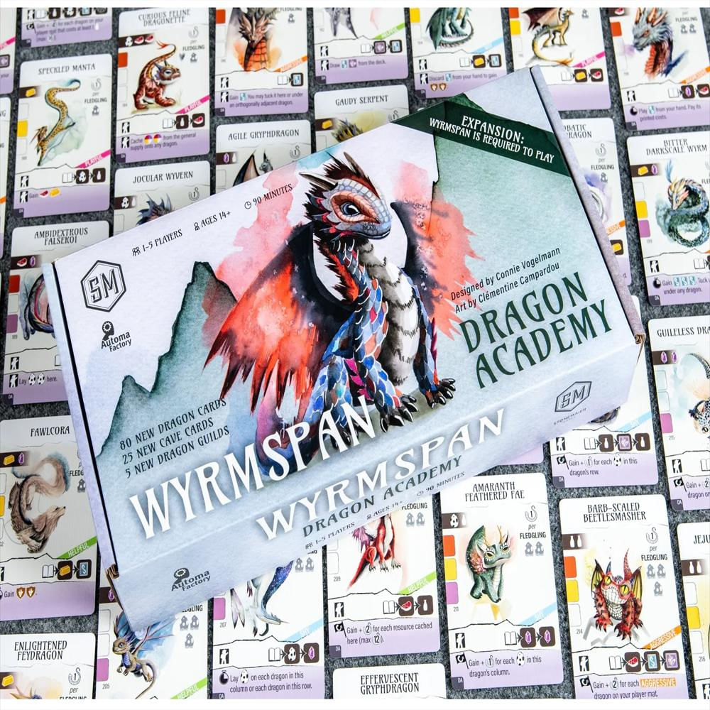 Juego De Mesa Wyrmspan: Academia De Dragones img #2