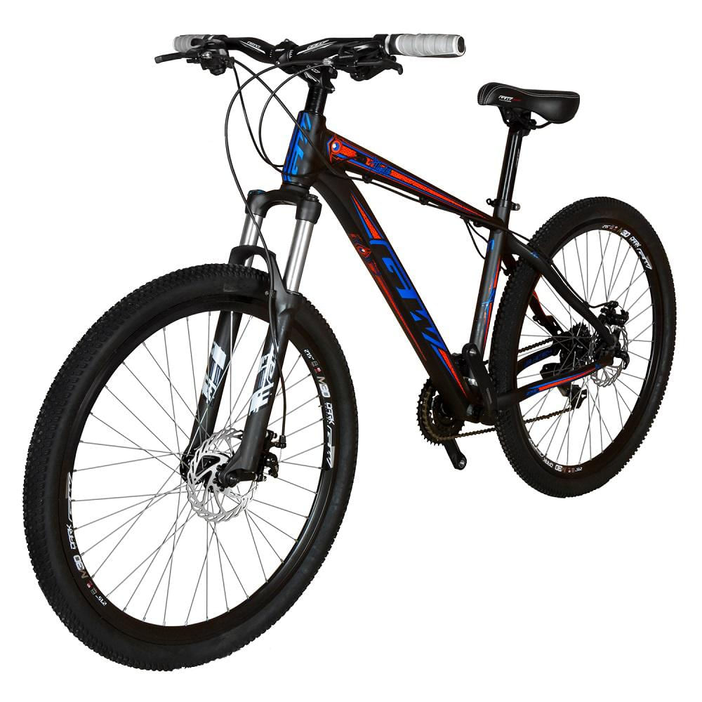 Bicicleta 27.5 Alligator Tenedor Bloqueo Negro Rojo S img #1
