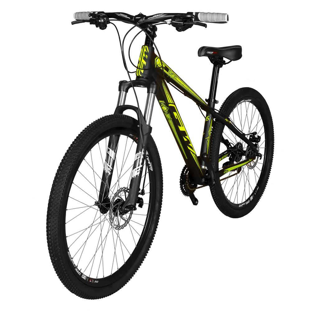 Bicicleta 27.5 Alligator Tenedor Bloqueo Negroamarillo M img #1