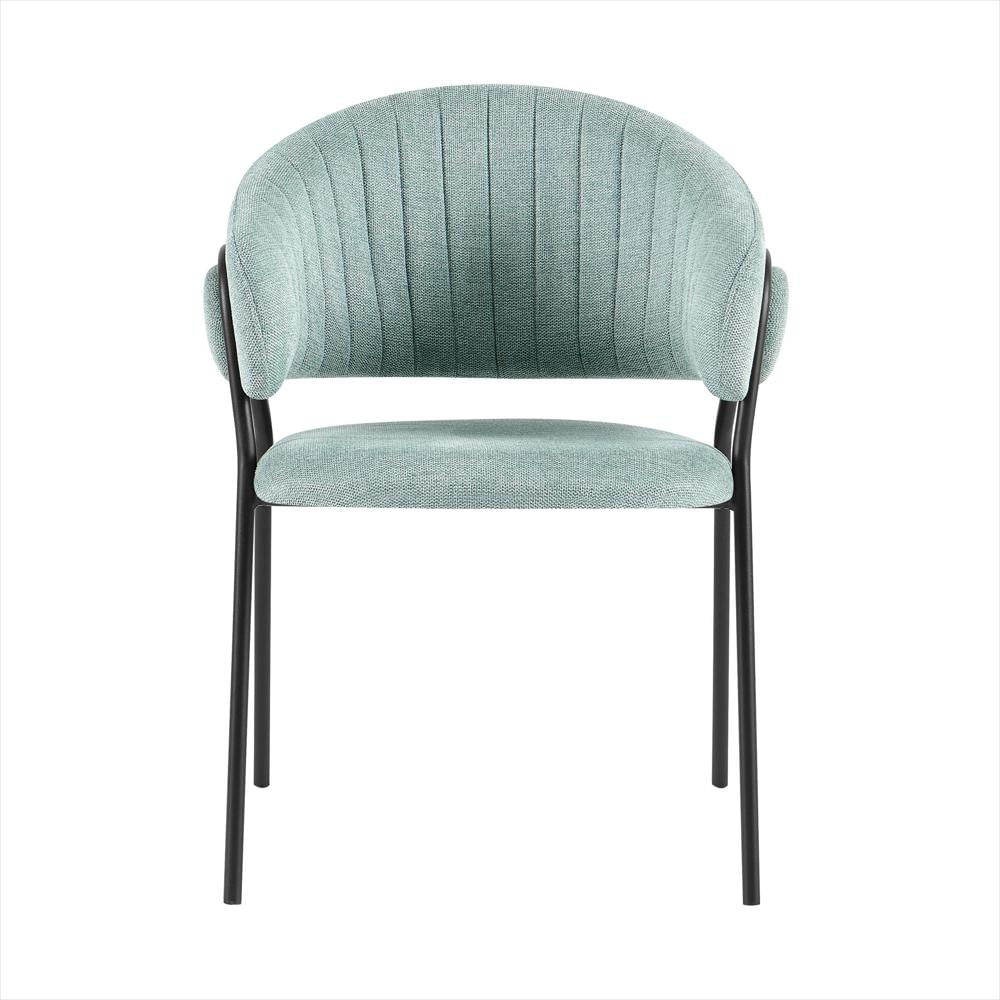 Silla De Comedor Verde Azul Ayesha 58X54cm img #1