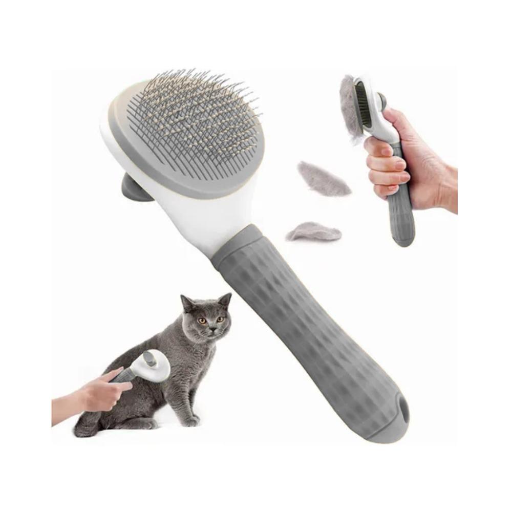 Cepillo Autolimpiante Para Perros Y Gatos Aseo Seguro Y Eficiente img #1