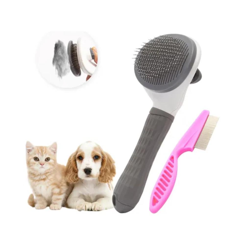 Cepillo Autolimpiante Para Perros Y Gatos Aseo Seguro Y Eficiente img #3