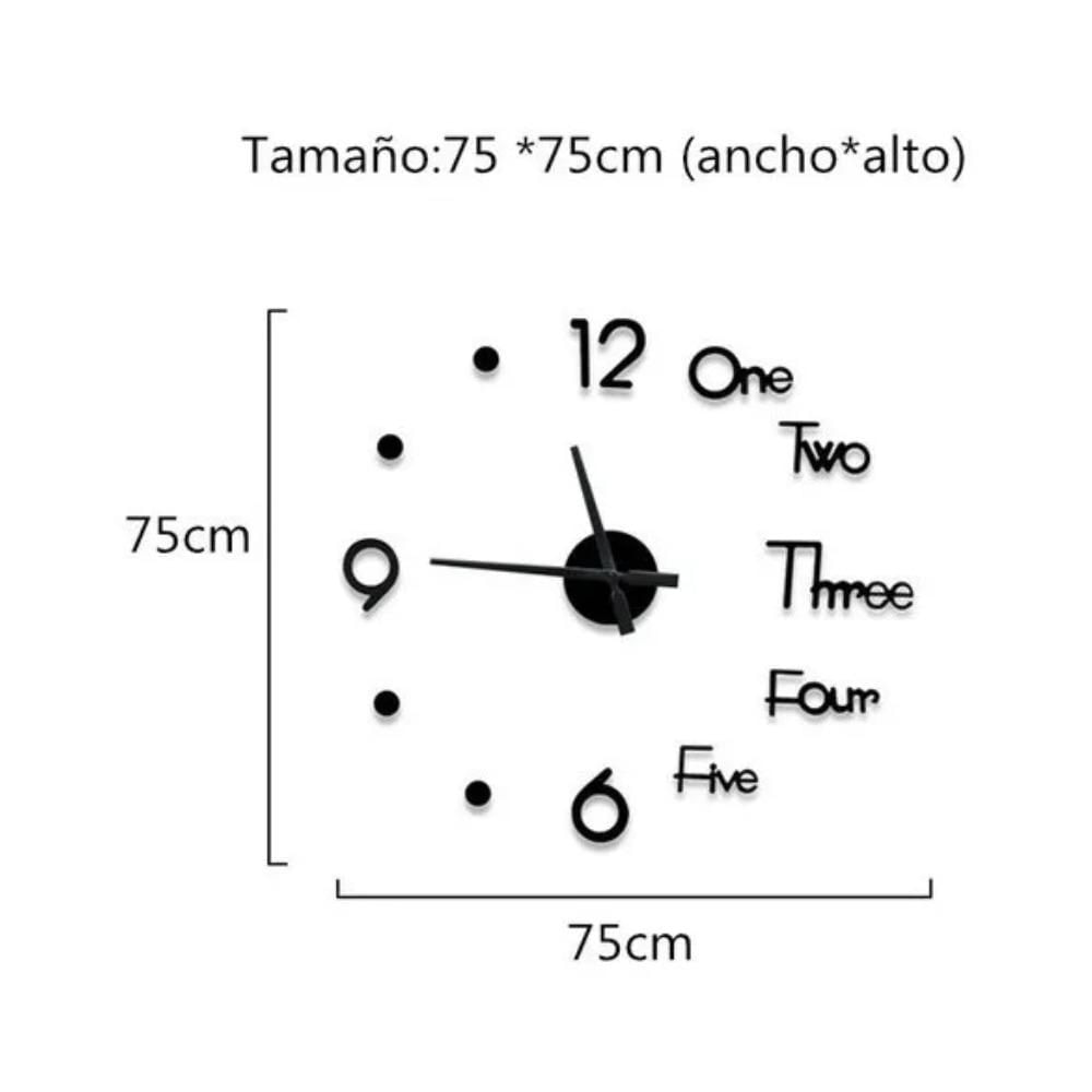 Reloj De Pared Luminoso Diseño Moderno Y Silencioso img #2