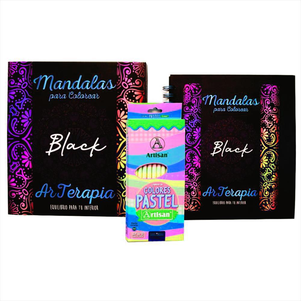 Kit Mandalas Para Colorear Black img #1