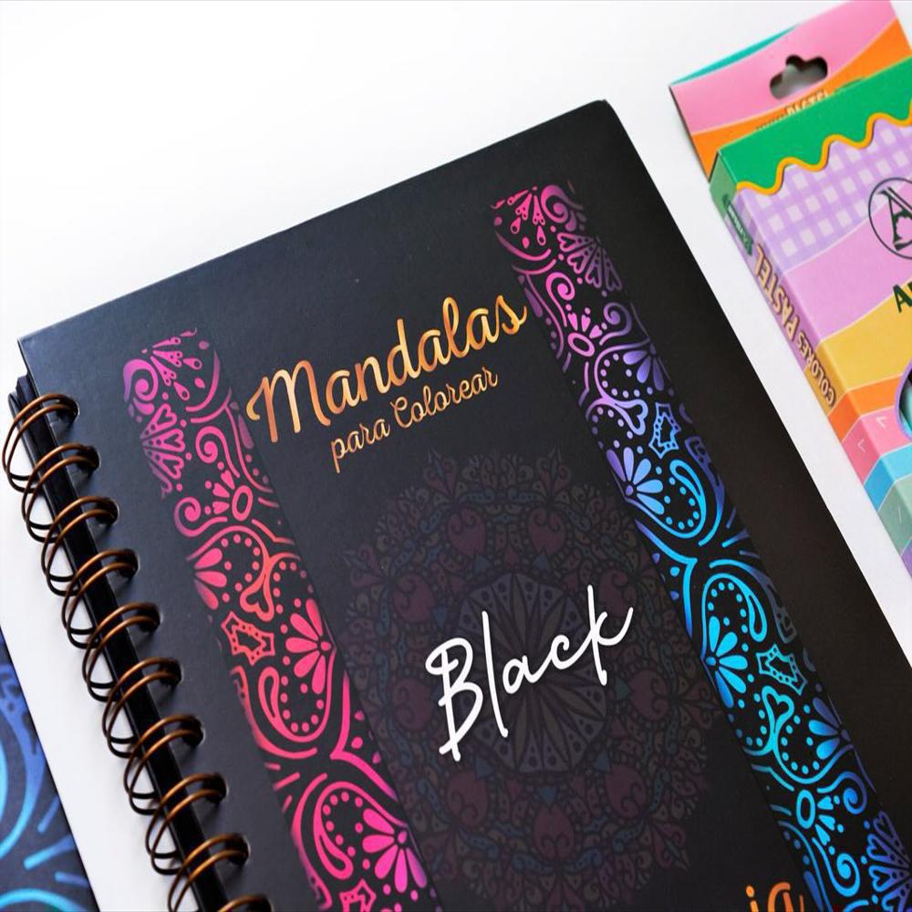 Kit Mandalas Para Colorear Black img #2