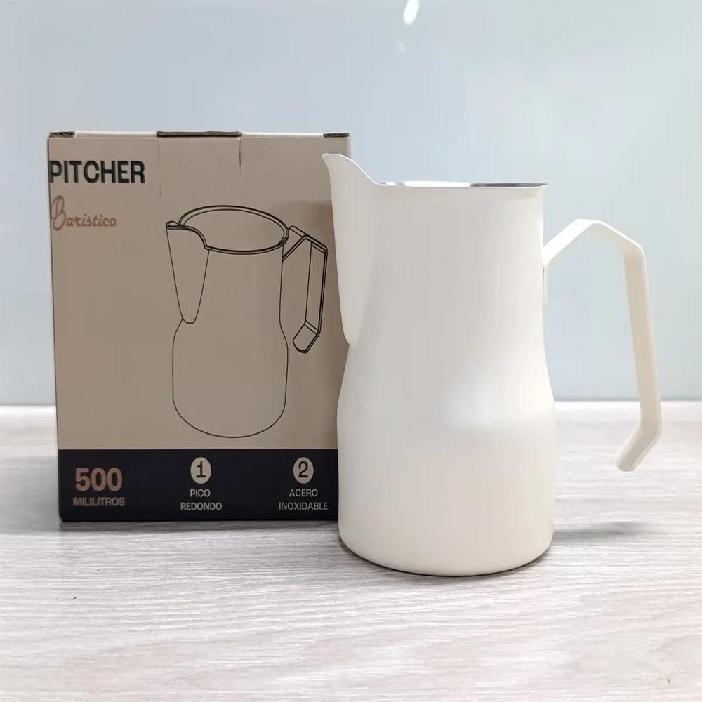 Jarra Art Latte Leche Acero Inox Pico Redondo 500Ml img #3