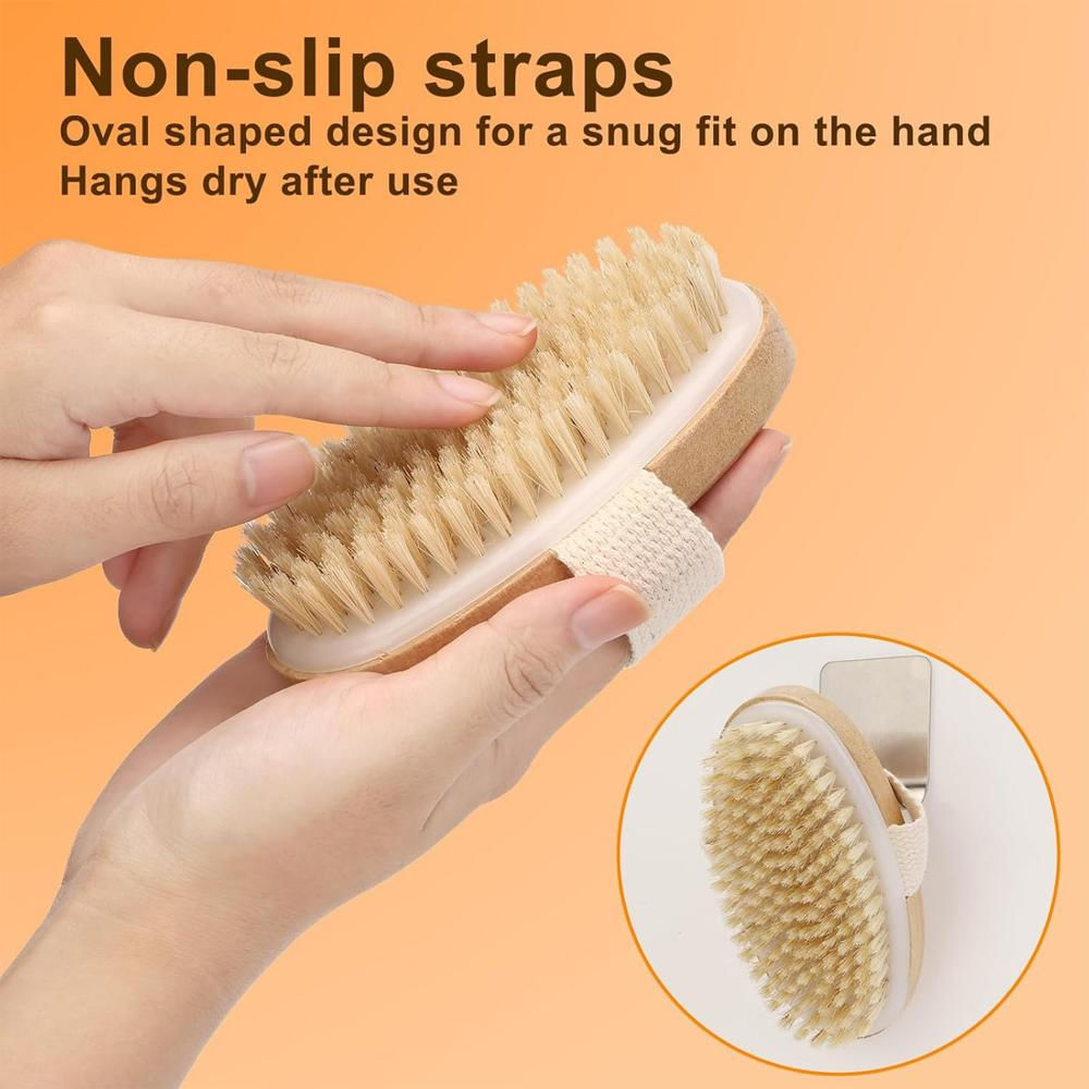 Cepillo Corporal Exfoliante Cerdas Naturales Anticelulitis img #5